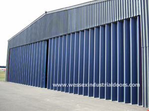 Folding Sliding Doors - Wessex Industrial Doors